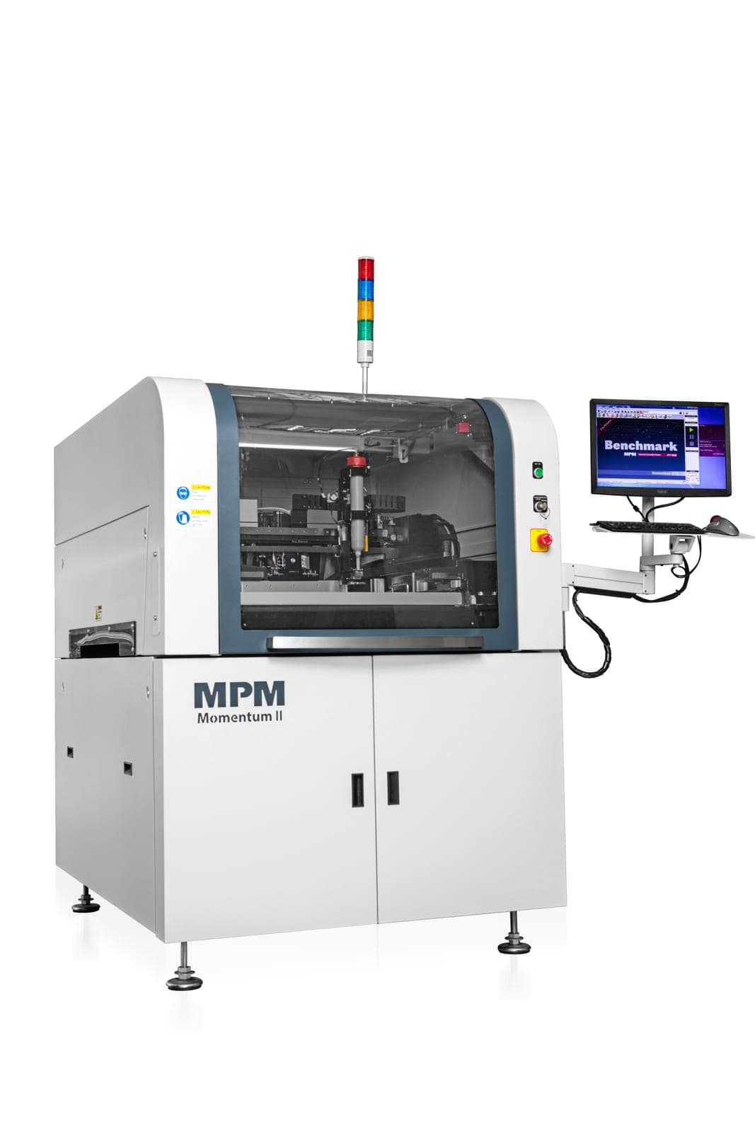 MPM Momentum II Hi-E stencil printer